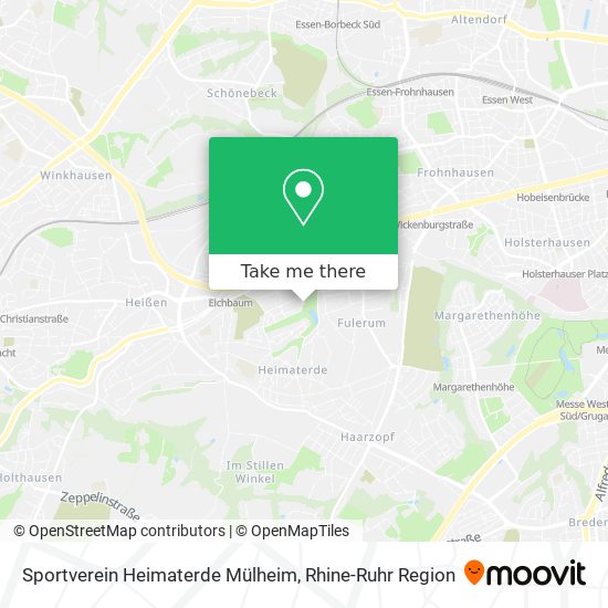 Sportverein Heimaterde Mülheim map