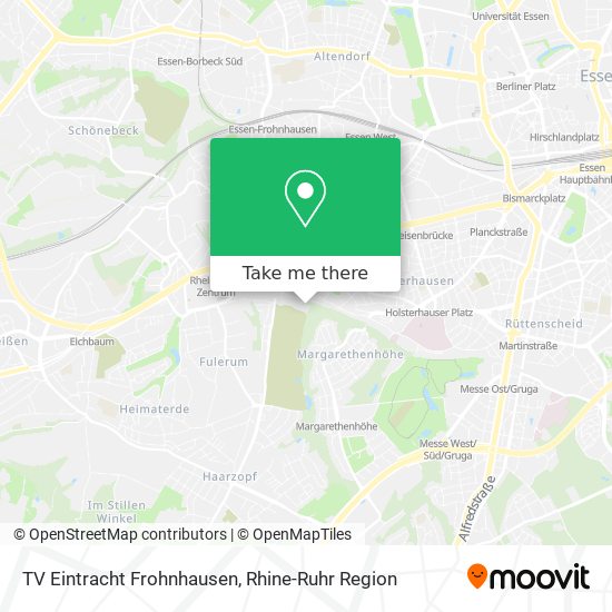 TV Eintracht Frohnhausen map