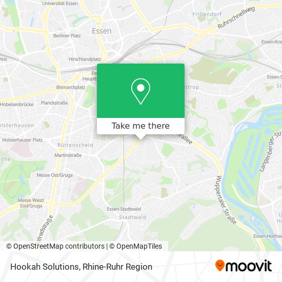 Hookah Solutions map
