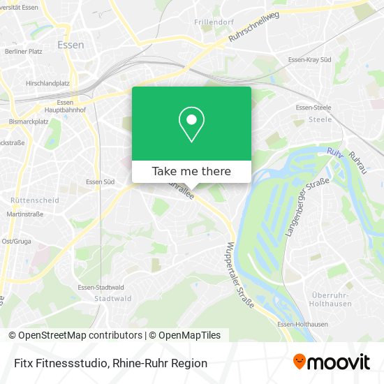 Fitx Fitnessstudio map