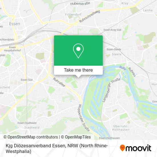 Kjg Diözesanverband Essen map