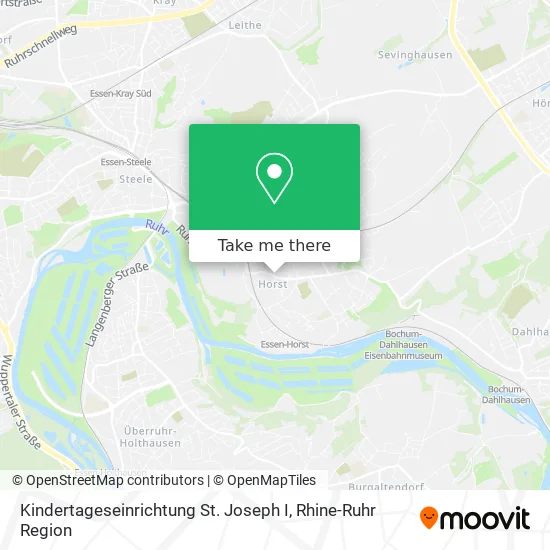 Карта Kindertageseinrichtung St. Joseph I