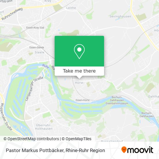 Pastor Markus Pottbäcker map