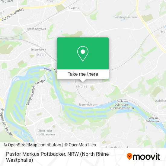 Pastor Markus Pottbäcker map