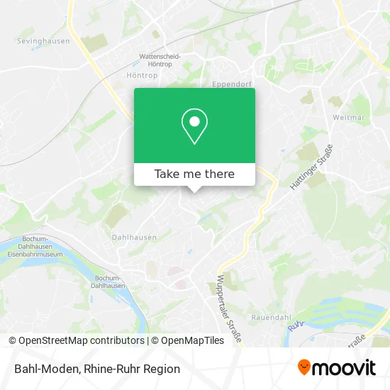 Карта Bahl-Moden