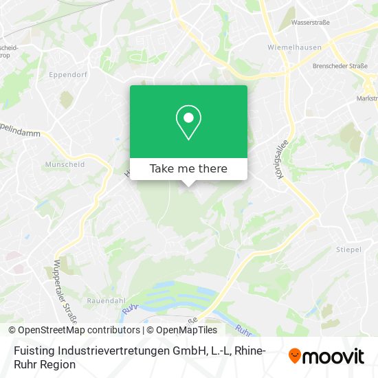 Fuisting Industrievertretungen GmbH, L.-L map