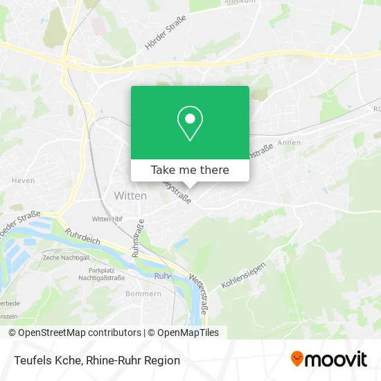 Карта Teufels Kche