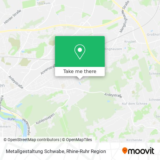 Metallgestaltung Schwabe map