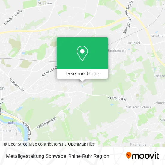 Карта Metallgestaltung Schwabe