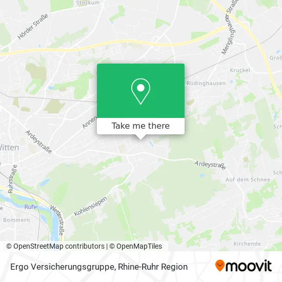 Карта Ergo Versicherungsgruppe