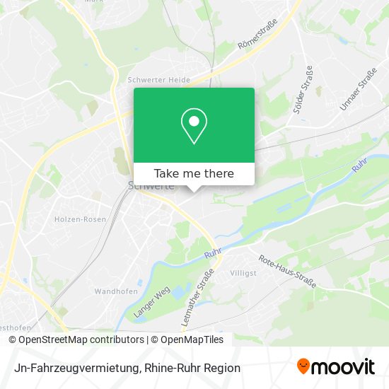 Jn-Fahrzeugvermietung map