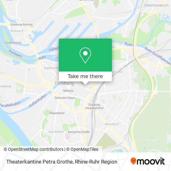 Theaterkantine Petra Grothe map