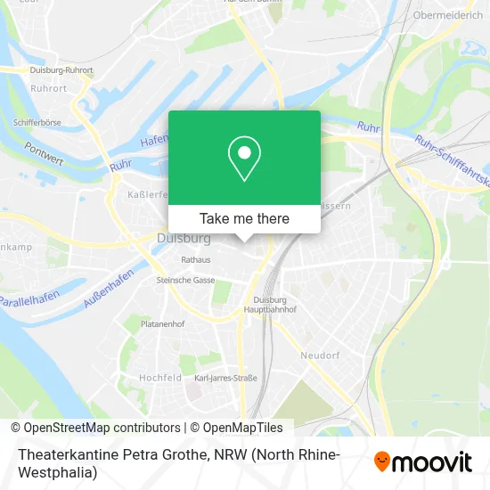 Theaterkantine Petra Grothe map