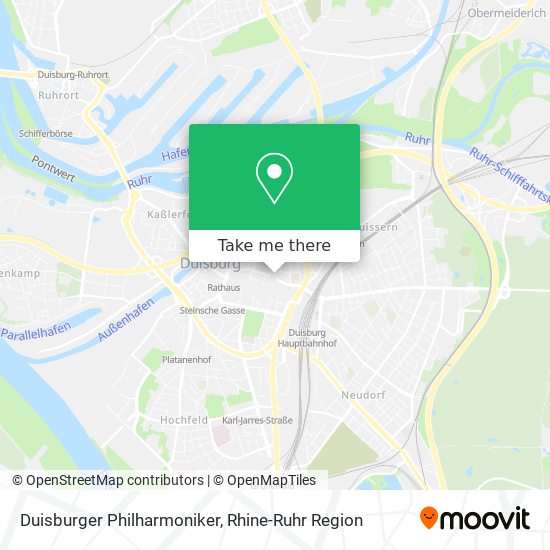 Duisburger Philharmoniker map