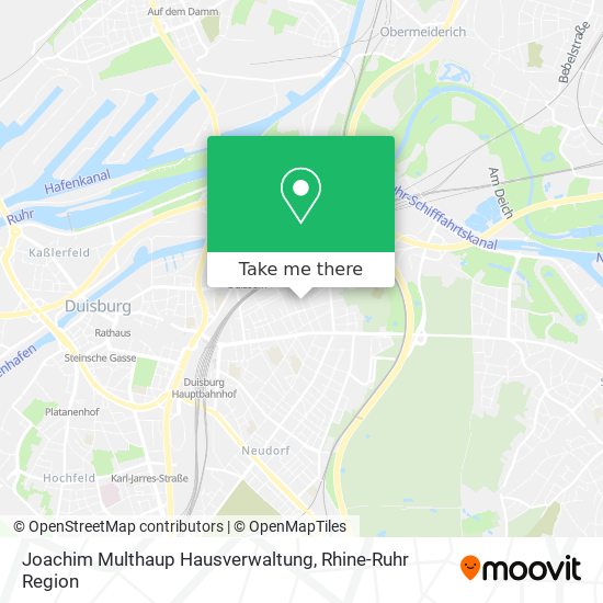 Joachim Multhaup Hausverwaltung map
