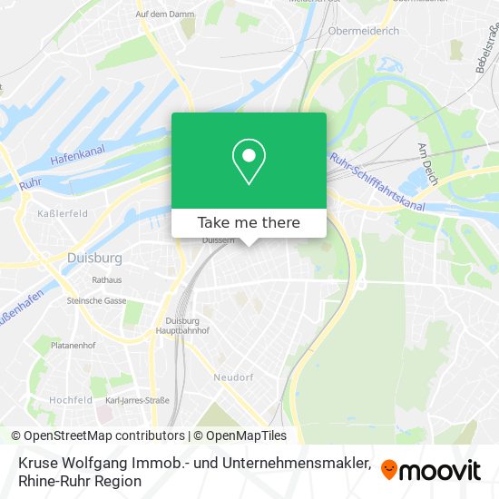 Kruse Wolfgang Immob.- und Unternehmensmakler map