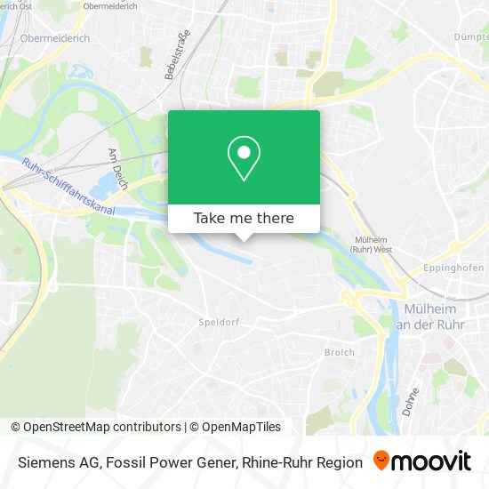 Siemens AG, Fossil Power Gener map