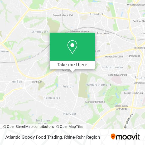 Atlantic Goody Food Trading map