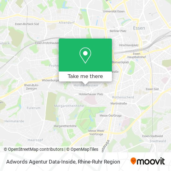 Adwords Agentur Data-Inside map