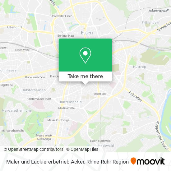 Maler-und Lackiererbetrieb Acker map