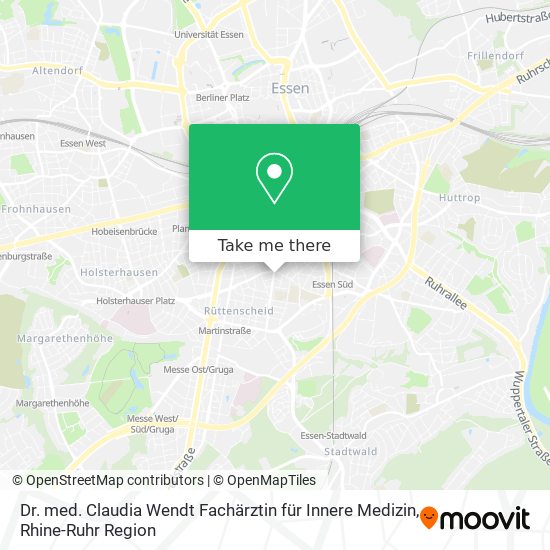 Dr. med. Claudia Wendt Fachärztin für Innere Medizin map