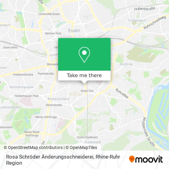 Rosa Schröder Änderungsschneiderei map