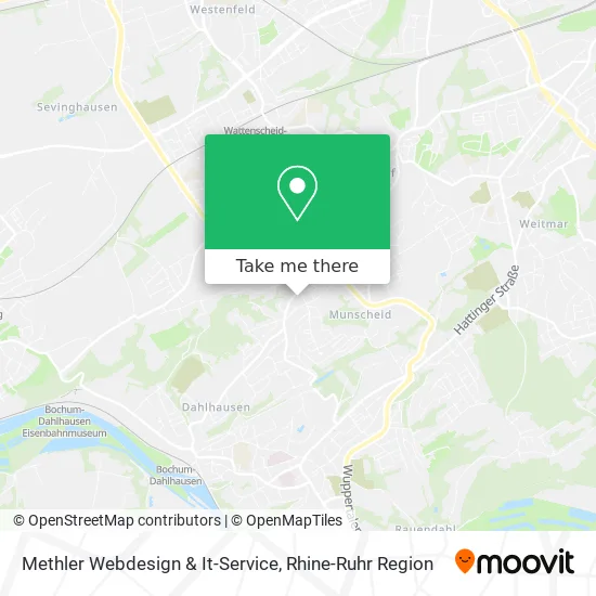 Карта Methler Webdesign & It-Service