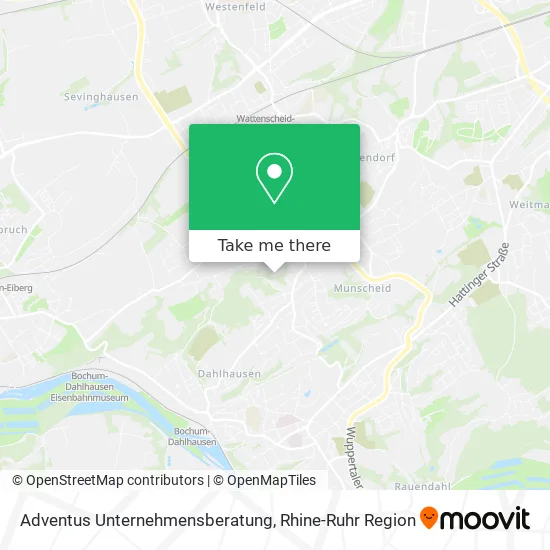 Карта Adventus Unternehmensberatung