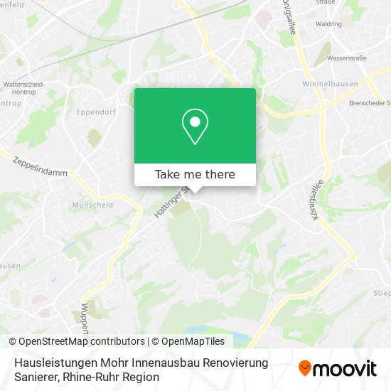 Hausleistungen Mohr Innenausbau Renovierung Sanierer map