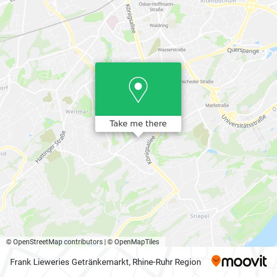 Frank Lieweries Getränkemarkt map