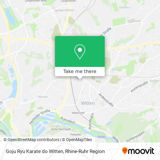 Goju Ryu Karate do Witten map