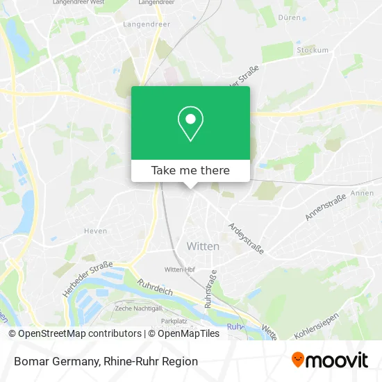 Карта Bomar Germany