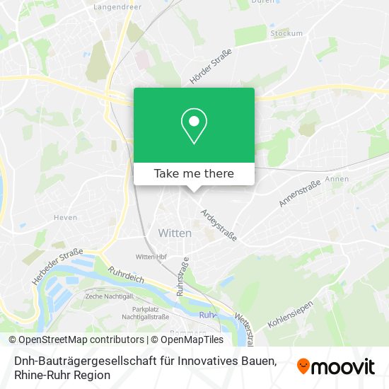 Dnh-Bauträgergesellschaft für Innovatives Bauen map
