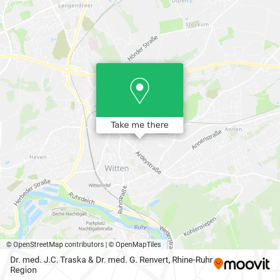 Карта Dr. med. J.C. Traska & Dr. med. G. Renvert