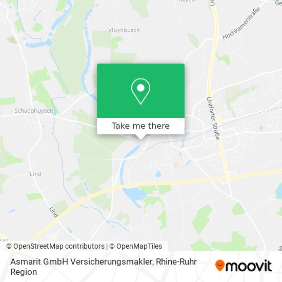 Asmarit GmbH Versicherungsmakler map