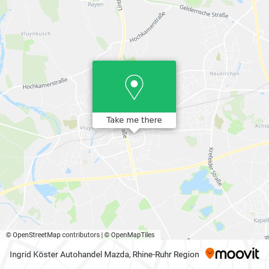 Ingrid Köster Autohandel Mazda map
