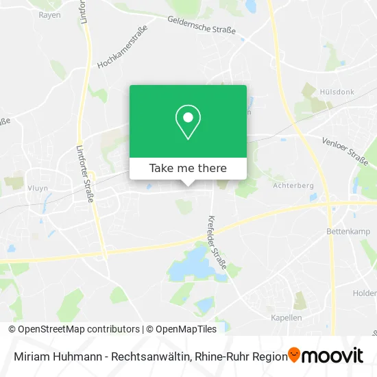 Карта Miriam Huhmann - Rechtsanwältin