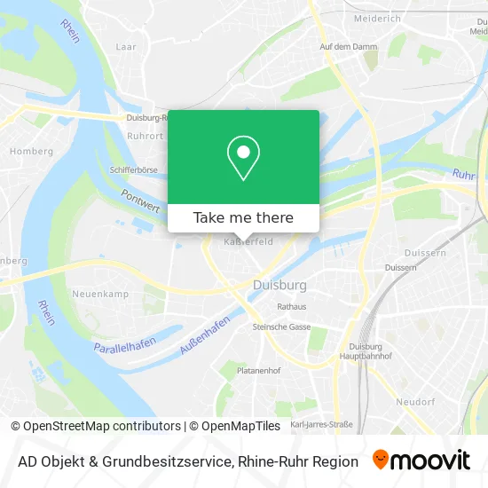AD Objekt & Grundbesitzservice map