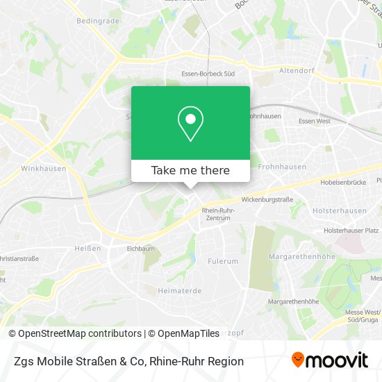 Карта Zgs Mobile Straßen & Co