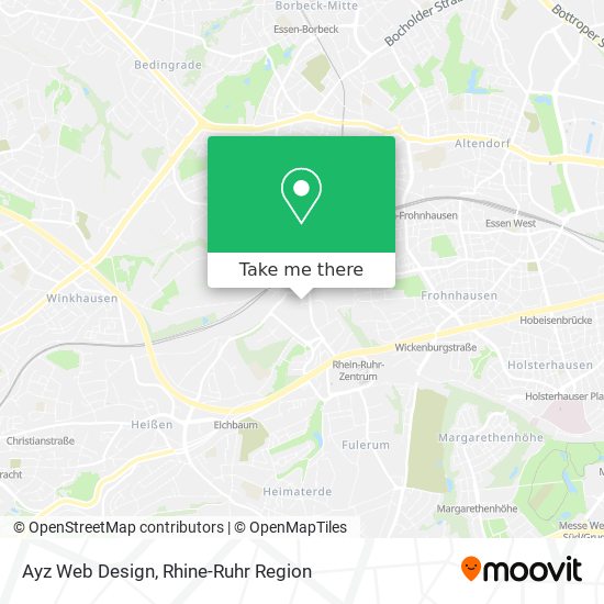 Ayz Web Design map