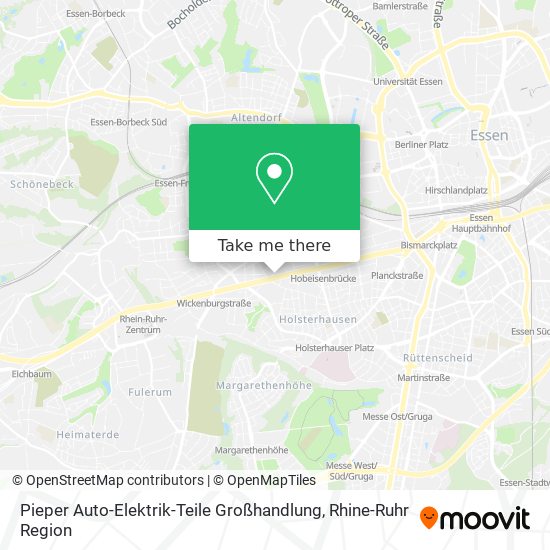 Pieper Auto-Elektrik-Teile Großhandlung map