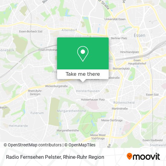 Radio Fernsehen Pelster map