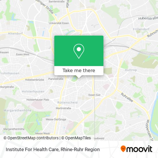 Institute For Health Care map