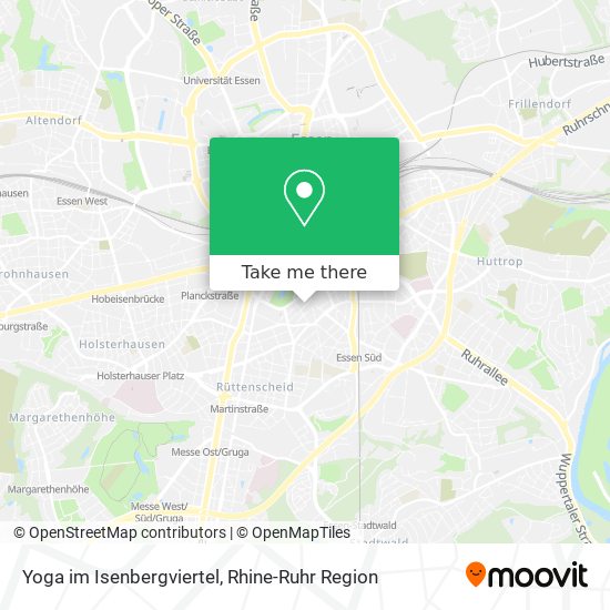 Карта Yoga im Isenbergviertel