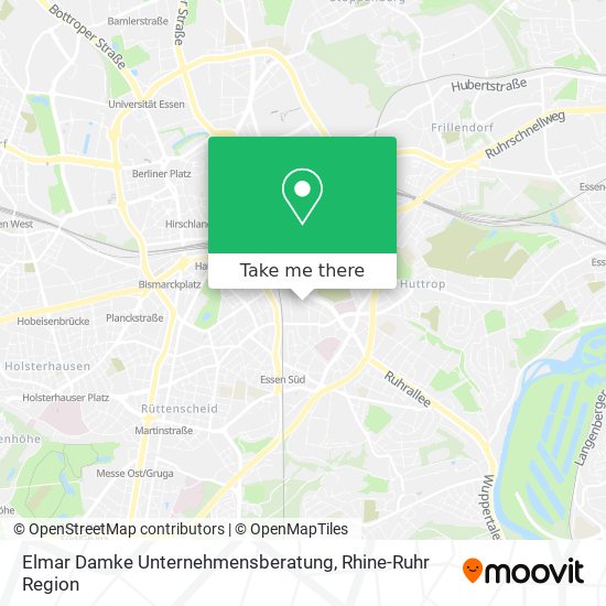 Elmar Damke Unternehmensberatung map