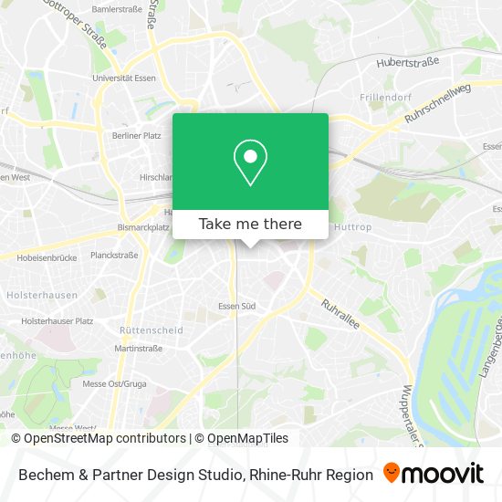 Bechem & Partner Design Studio map