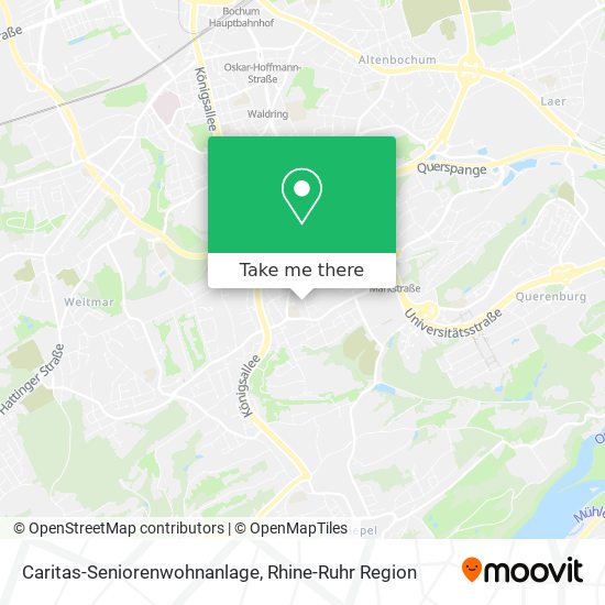 Caritas-Seniorenwohnanlage map