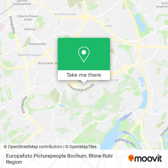Карта Europafoto Picturepeople Bochum