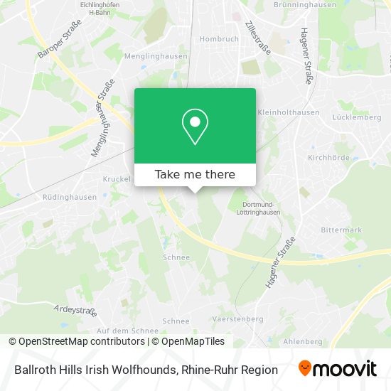 Ballroth Hills Irish Wolfhounds map