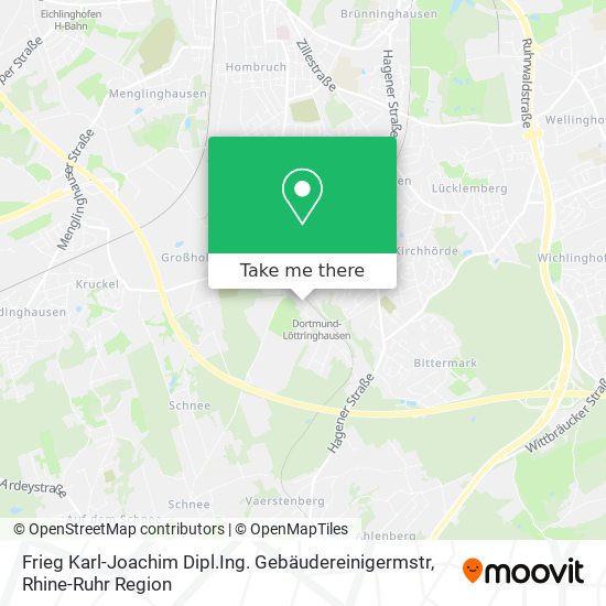 Frieg Karl-Joachim Dipl.Ing. Gebäudereinigermstr map